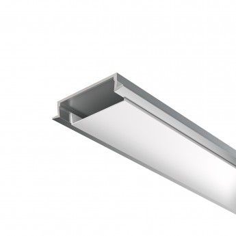 Алюминиевый профиль встраиваемый с накладным фланцем 30x6 (2м.) MAYTONI ALM-3006-S-2M 632018