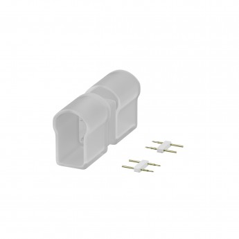 Двусторонний коннектор (выход прямой) для гибкого неона AC220V 25x13 мм MAYTONI 201238 Двусторонний коннектор (выход прямой) для гибкого неона AC220V 25x13 мм MAYTONI 201238