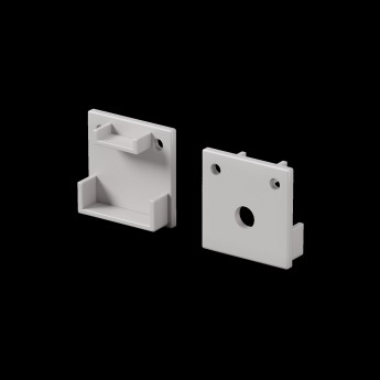 Комплект заглушек (для профиля 20×20) 2 шт., MAYTONI ALM-2020B-EC 642077