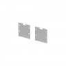 Комплект заглушек (для профиля 35×35) 2 шт., MAYTONI ALM-35-S-EC 642037