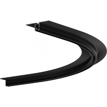 Коннектор радиусный MAYTONI LEVITY TRA184-R600-12B R600 встраиваемый под ГКЛ 9,5мм черный