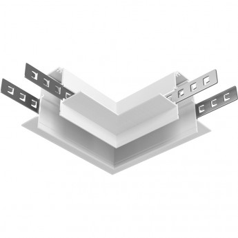 Коннектор угловой 90° MAYTONI EXILITY TRACL034-42W-R встраиваемый под ГКЛ 9,5мм, белый