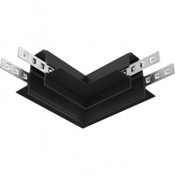 Коннектор угловой MAYTONI EXILITY TRA034CL-42.12B встраиваемый под ГКЛ 12,5мм, черный