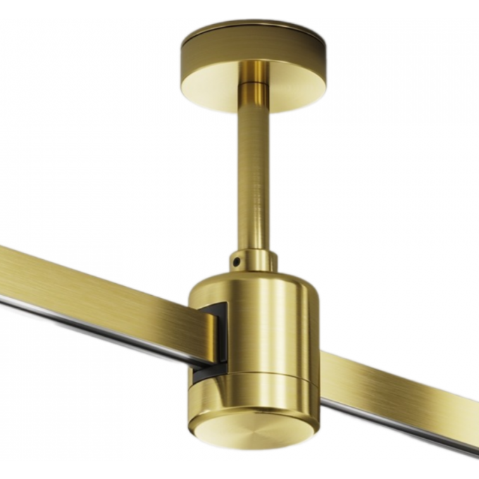 Крепление потолочное MAYTONI SHORT TRA156С-IPC1-BS 78мм с прямым коннектором питания Flarity латунь TRA156C-IPC1-BS