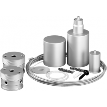 Набор для вертикального подвесного монтажа MAYTONI NEMO 20308 серебро Набор для вертикального подвесного монтажа MAYTONI NEMO 20308 серебро