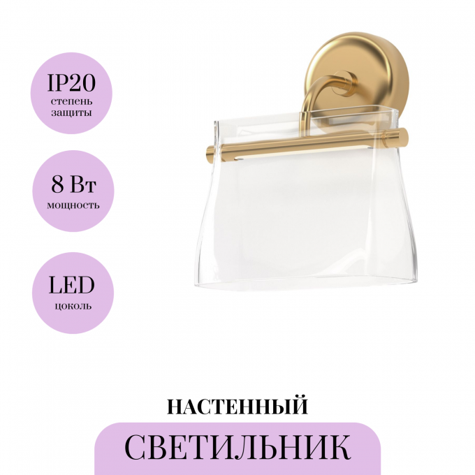 Настенный светильник MAYTONI CABARET MOD170WL-L8BS3K2