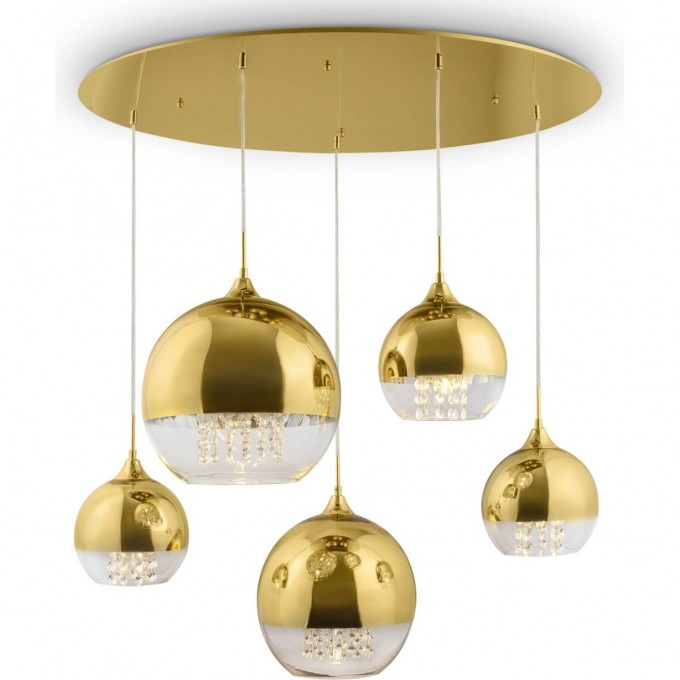 Подвесная люстра MAYTONI FERMI P140-PL-170-5-G