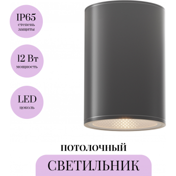 Потолочный светильник MAYTONI BAR O306CL-L12GF Потолочный светильник MAYTONI BAR O306CL-L12GF