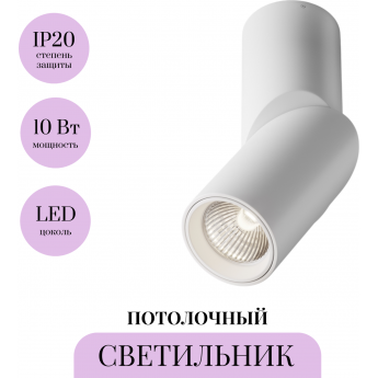 Потолочный светильник MAYTONI DAFNE C027CL-L10W4K Потолочный светильник MAYTONI DAFNE C027CL-L10W4K