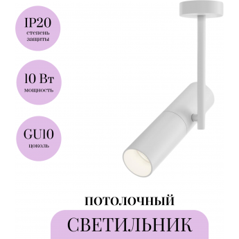 Потолочный светильник MAYTONI ELTI C020CL-01W Потолочный светильник MAYTONI ELTI C020CL-01W