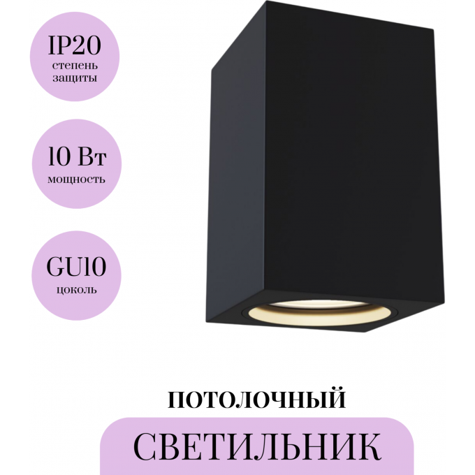 Потолочный светильник MAYTONI FOCUS C011CL-01B