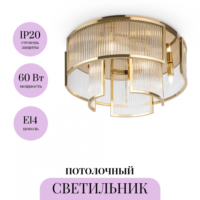 Потолочный светильник MAYTONI FRAME MOD174CL-06G