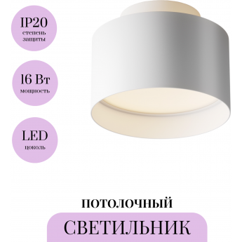 Потолочный светильник MAYTONI PLANET C009CW-L16W