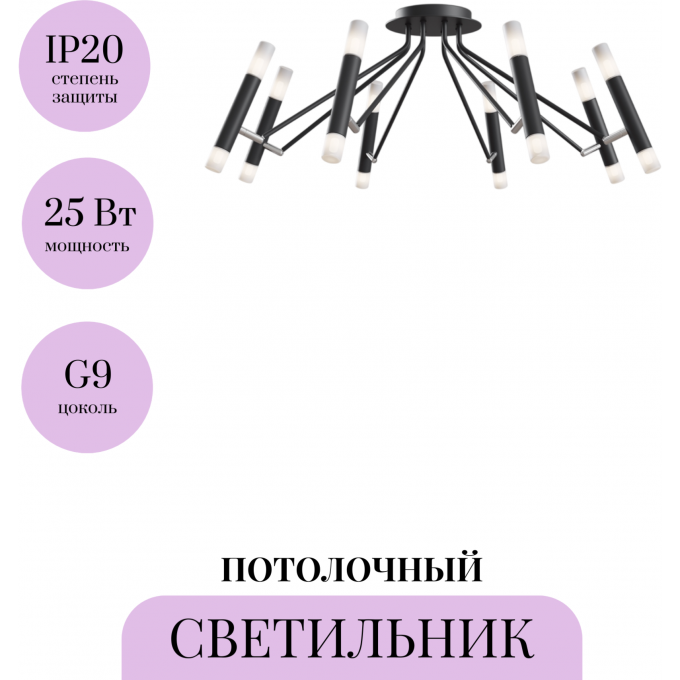 Потолочный светильник MAYTONI VIGO MOD620CL-16B