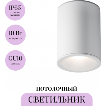 Потолочный светильник MAYTONI ZOOM C029CL-01W Потолочный светильник MAYTONI ZOOM C029CL-01W