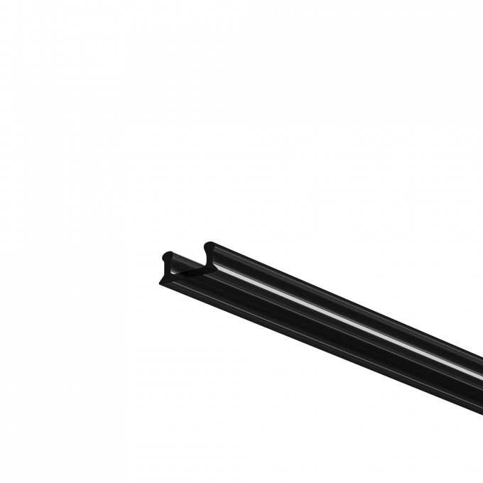 Рассеиватель для профиля 08×09 (Чёрный, 2 м), MAYTONI ALM-0809-B-DF-2M 642018