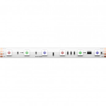 Светодиодная лента Ultra 14,4 Вт/м RGB 24V IP67 MAYTONI SPI 201248 Светодиодная лента Ultra 14,4 Вт/м RGB 24V IP67 MAYTONI SPI 201248