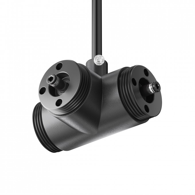 T-образный плоский коннектор для системы с вводом питания MAYTONI SHELF CA015TC-P-B