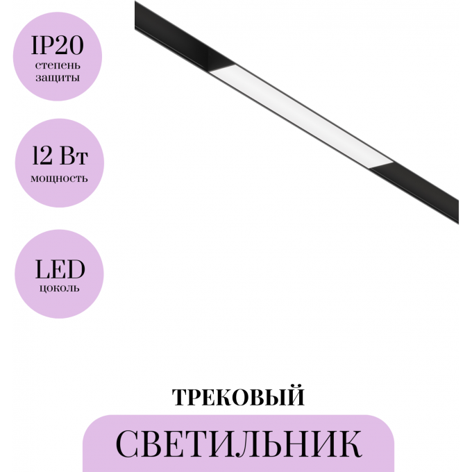 Трековый светильник MAYTONI BASIS TR012-2-12W4K-B