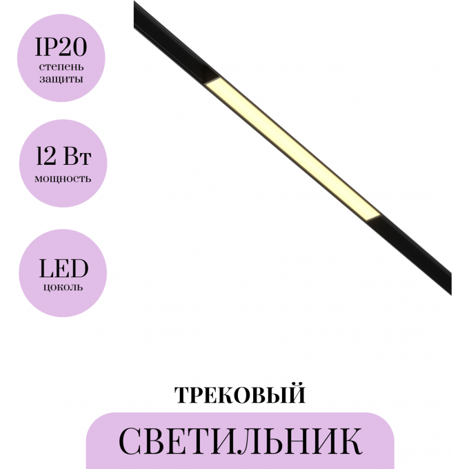 Трековый светильник MAYTONI BASIS TR030-2-12W2.7K-B