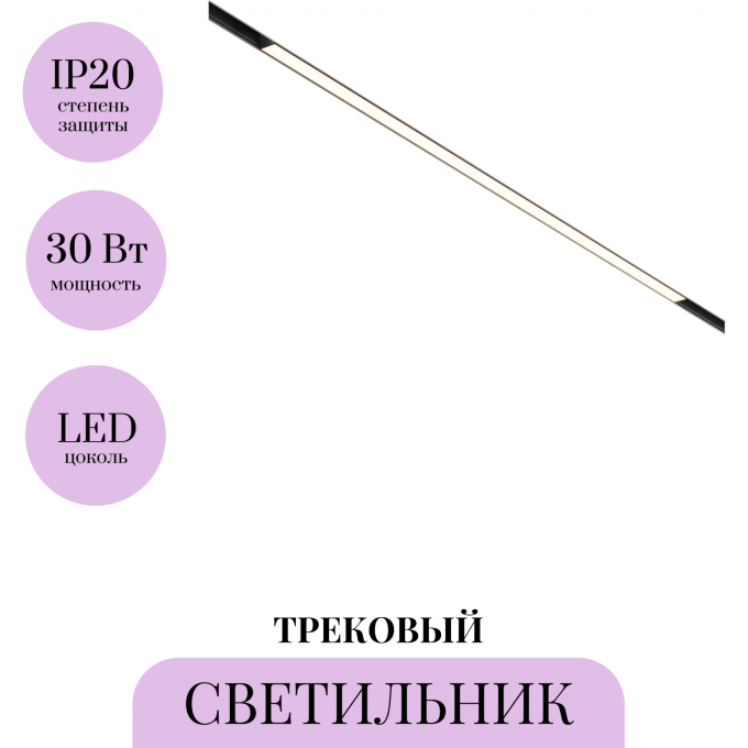 Трековый светильник MAYTONI BASIS TR030-2-30W3K-B