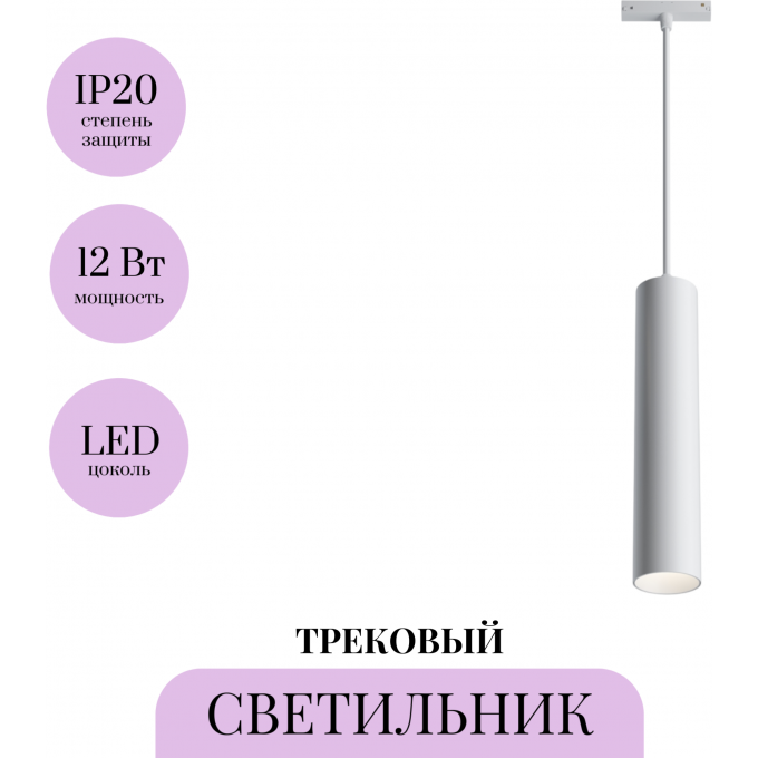 Трековый светильник MAYTONI FOCUS LED TR016-2-12W4K-W
