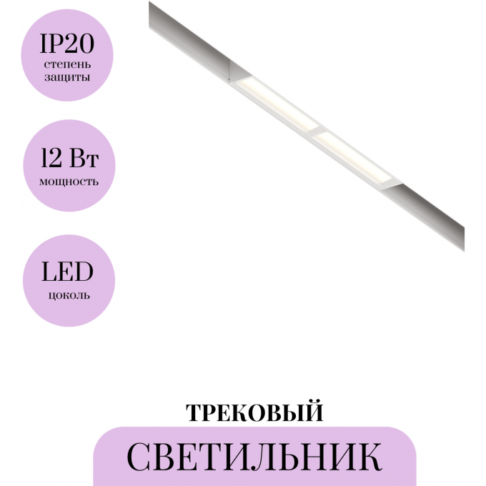 Трековый светильник MAYTONI PARETE TR106-2-12W4K-W
