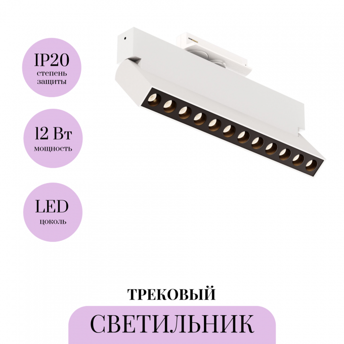 Трековый светильник MAYTONI POINTS TR224-1-12WCCT-M-W