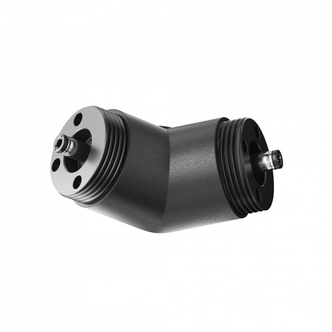 Угловой коннектор 120° для системы без ввода питания MAYTONI SHELF CA018LWC-B